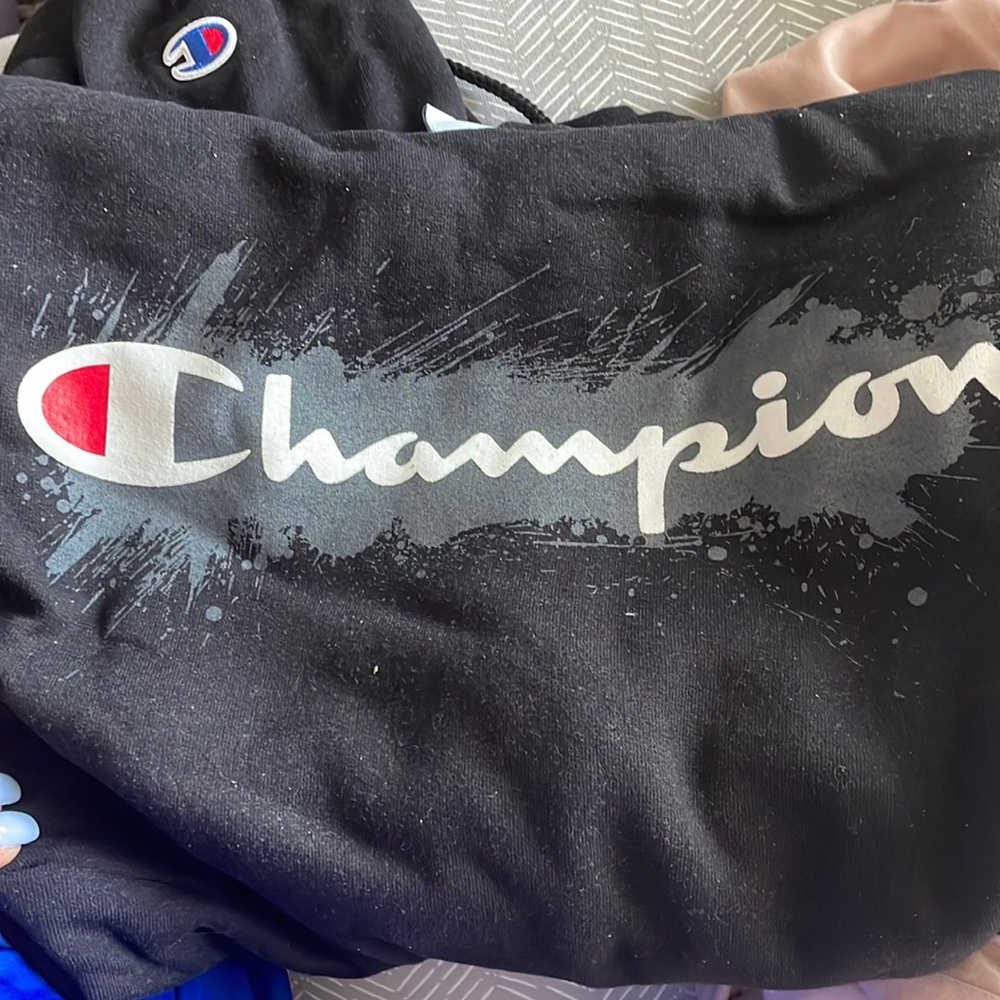 Champion black hoodie